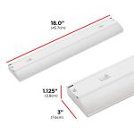 UltraPro 18" Hardwired Under Cabinet Lights, 3 Colors