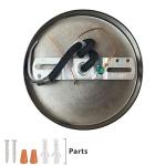 Vintage Pull Chain Pendant Light in Gun Metal Gray