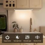 Dimmable LED Under Cabinet Light Bar - 12V