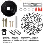 MAYOMAJO Heavy Duty Light Awning with Chain