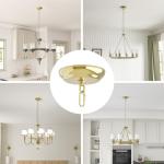 10ft Heavy Duty Gold Chain with Canopy Kit