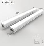 Linkable LED Under Cabinet Lights - 16 Inch, 2 Pack