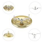 10ft Heavy Duty Gold Chain with Canopy Kit