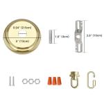 10ft Heavy Duty Gold Chain with Canopy Kit