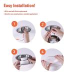 Halo LED Recessed Light Trim with Selectable Colors