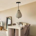 Sopffy Black Pendant Light Canopy Kit