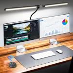 Adjustable LED Desk Lamp with Clamp and Dimming