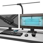 LED Desk Lamp with Clamp and Gooseneck Flexibility
