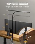 ONLYWIN Adjustable LED Desk Lamp with Clamp