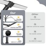 LED Desk Lamp with Clamp and Gooseneck Flexibility