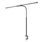 Adjustable LED Desk Lamp with Clamp and Gooseneck