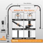 Adjustable LED Desk Lamp with Dimming and Memory
