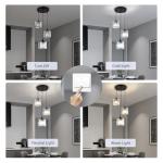 Adjustable Modern Crystal Chandelier for Any Space
