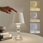 Cordless Touch Control Rechargeable Table Lamp 9.5