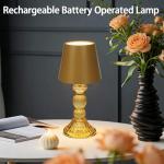 Cordless Rechargeable Touch Control Table Lamp