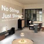 Shenmoyl Cordless Touch Control Tulip Table Lamp