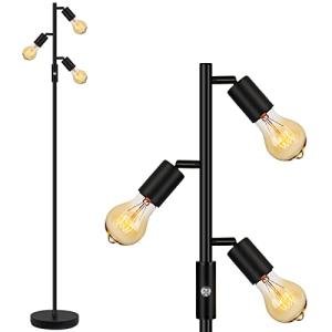 BoostArea Industrial Adjustable Tree Floor Lamp
