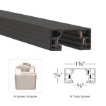 WAC Lighting H Track 120V Power Feed Connector - Black