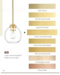 Gold Linear Chandelier with Clear Glass Globes