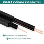 iCreating 26ft Black H Track Lighting Kit