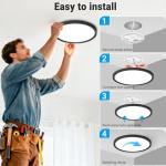 Fairdeer 2 Pack 12-Inch LED Ceiling Lights