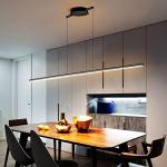 Zicbol Dimmable Linear Pendant Light Fixture