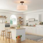 Bargeni 3-Light Modern Flush Mount Ceiling Light