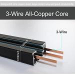 3.3FT H Track Lighting Kit with Connectors