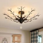 5-Light Vintage Crystal Chandelier for Any Room