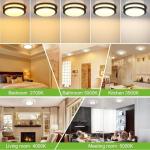 Hykolity 13 Inch Dimmable Flush Mount LED Light