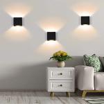 Dimmable Modern LED Wall Sconce - Black