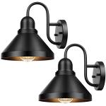 Brightever Gooseneck Outdoor Barn Lights - 2-Pack