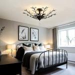 5-Light Vintage Crystal Chandelier for Any Room