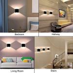 Dimmable Modern LED Wall Sconce - Black