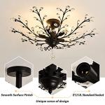 5-Light Vintage Crystal Chandelier for Any Room