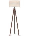 LEPOWER Mid Century Wood Tripod Floor Lamp
