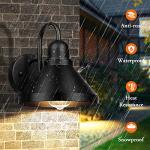 Brightever Gooseneck Outdoor Barn Lights - 2-Pack
