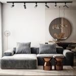 H Track Lighting Kit - 13ft Black Rail Set