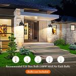 Brightever Gooseneck Outdoor Barn Lights - 2-Pack