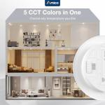 Amico 5/6 Inch 4-Pack LED Recessed Lights