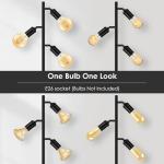 BoostArea Industrial Adjustable Tree Floor Lamp