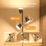 SIBRILLE 36W Dimmable LED Tree Floor Lamp