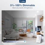 Amico 5/6 Inch 4-Pack LED Recessed Lights