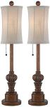 Regency Hill Bertie Set of 2 Cottage Table Lamps