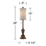 Regency Hill Bertie Set of 2 Cottage Table Lamps