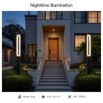 Outdoor LED Pathway Bollard Light, Waterproof 71