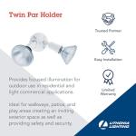 Lithonia Adjustable Outdoor Flood Light Fixture