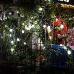 60ft Waterproof Cool White LED String Lights