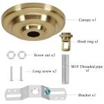 Heavy Duty Canopy Kit with Chain for Lights