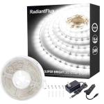 Dimmable White LED Strip Lights - 16.4ft Flexible